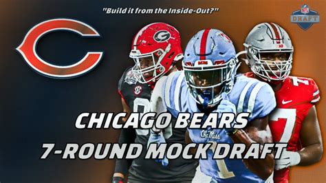 7 Round Mock Draft Chicago Bears 2023 Youtube