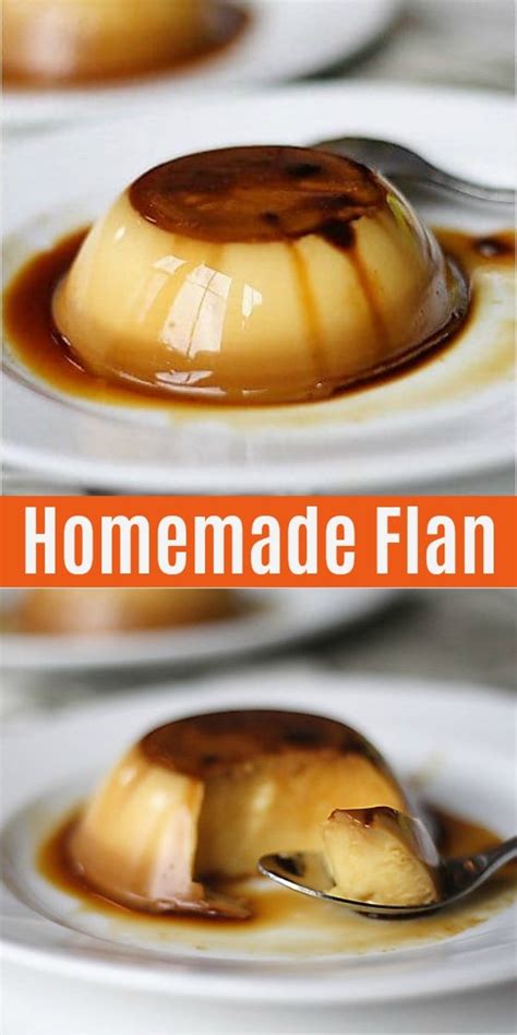 Easy Flan - Crème Caramel Recipe - Rasa Malaysia