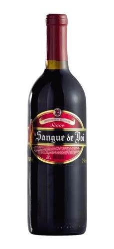 Vinho Nacional Tinto Suave Sangue De Boi Garrafa 750ml MercadoLivre