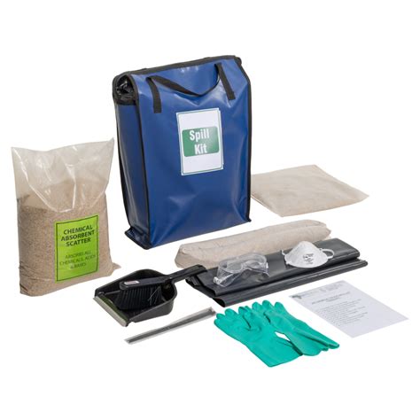 25l Chemicalacid Pvc Bag Spill Kit Safety Signs And Equipment