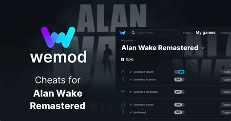 Alan Wake Remastered Cheats & Trainers for PC | WeMod