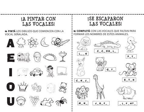 Herramientas Tic Para Educación Infantil ¡a Pintar Con Las Vocales