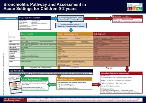 Pdf Bronchiolitis Pathway And Assessment In Acute Settings Em