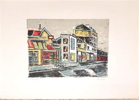 Paris Original Lithographie Von Orfeo Tamburi S S Bei