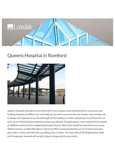 Queens Hospital In Romford