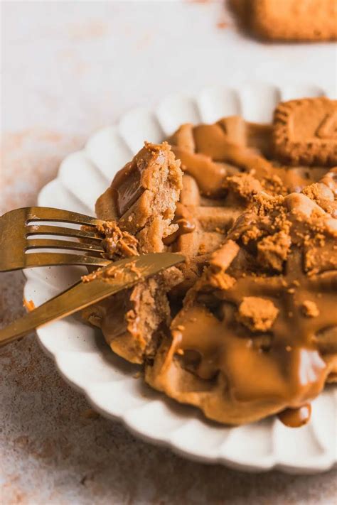 Biscoff Waffles Vegan And Easy The Chestnut Bakery