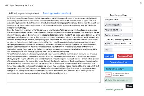 Gpt Quiz Generator For Forms Chatgpt Quiz Maker Google Workspace