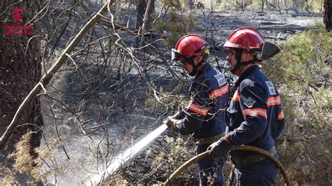 Incendio Forestal En Villanueva De Viver Las Provincias