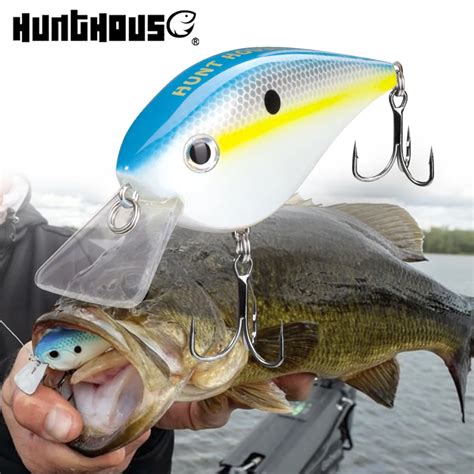 Hunthouse Squarebill Crankbait Mm G Floating Fishing Lure Crank