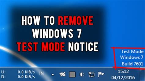 How To Remove Test Mode Windows 7 Build 7600 YouTube