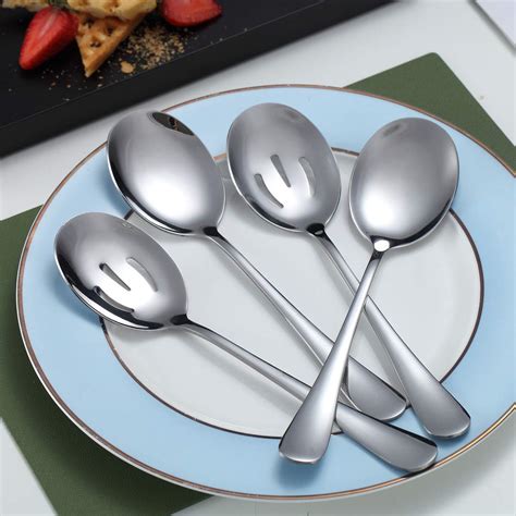 Kyraton 4 Piece Stainless Steel Serving Utensil Set