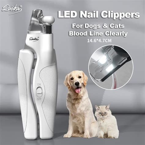 Coupe Ongles Led Nail Clipper Ponceuse Ongles Pour Chiens Et Chats