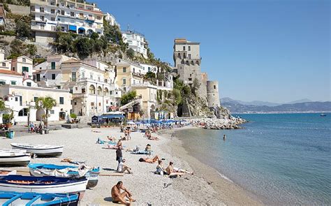 Cetara Beach, Beach in Amalfi Coast, Italy