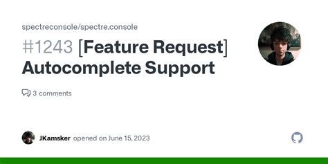 Feature Request Autocomplete Support Issue Spectreconsole