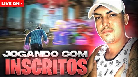 Live On Free Fire Ao Vivo Jogando Inscritos X