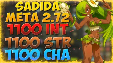 DOFUS PVP 1X1 SADIDA MULTI NEW META 2 72 OVER POWER 1100 INT 1100