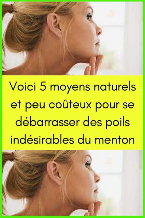 Voici 5 moyens naturels et peu coûteux pour se débarrasser des poils