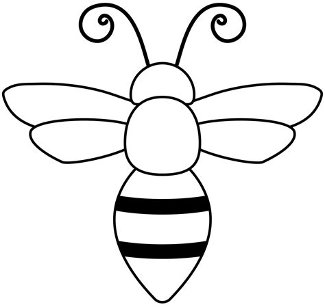 Bee Printable Template Free Printable Papercraft Templates