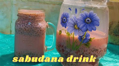 Refreshing Sabudana Drink Tapioca Drink Ramadan Drink Iftar Drink