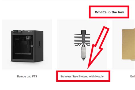 Hot End Shipped With The P1S Bambu Lab P1 Series Bambu Lab Community Forum