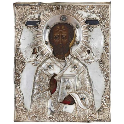 Antique Russian Icon Depicting The Madonna And Child At 1stdibs