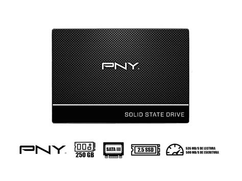 Disco Solido Ssd Sata Pny Gb Cs Unidad De Almacenamiento