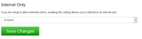 feature mark  internal