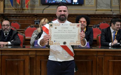 Il Pizzaiolo Casertano Marco Quintili Ambasciatore Del Gusto Per Il