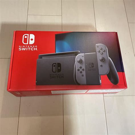 38割引ブラック系納得できる割引 Nintendo Switch Joy Con L R グレー 本体 家庭用ゲーム本体 テレビ