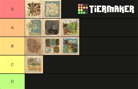 Ark Maps Tier List Community Rankings Tiermaker