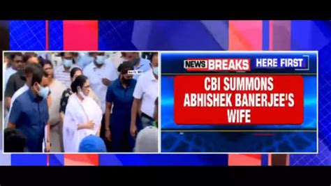 West Bengal Cbi Summons Tmc Leader Abhishek Banerjees Wife Rujira