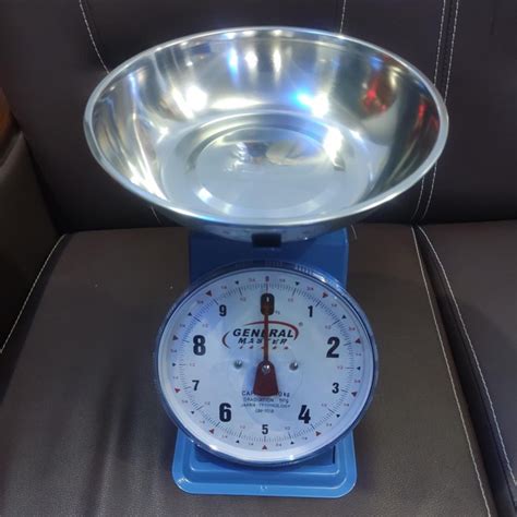 Kitchen Weighing Scale Stainless Bowl Timbangan Kg Kg Shopee