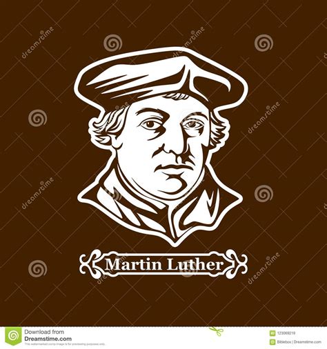 Martin Luther. Protestantism Stock Vector - Illustration of charles ...