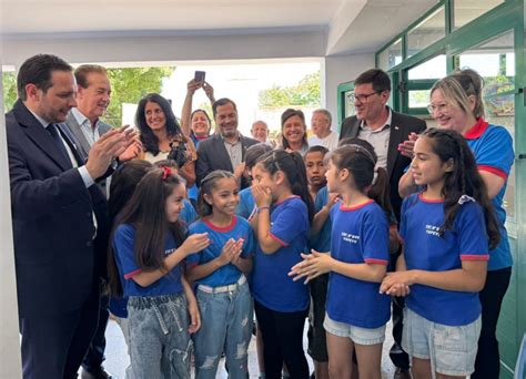 Programa Mil Aulas se inauguró una nueva aula en la escuela primaria N