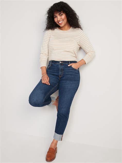 Low Rise Boyfriend Straight Jeans For Women Old Navy