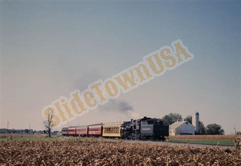 Vtg 1985 Train Slide 90 Strasburg Steam Engine X3d165 4707697464