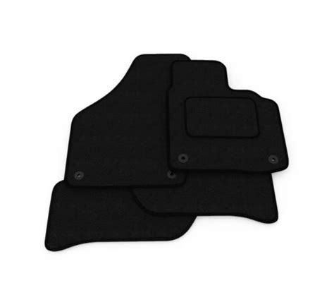 Fully Tailored Black Floor Mats Fits Skoda Fabia 2000 2007 Car Mats