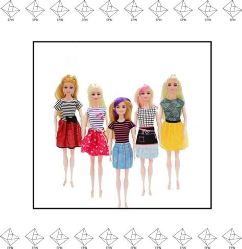 Epin Barbie Kleding Set Poppenkleding Kleertjes Poppenkleertjes