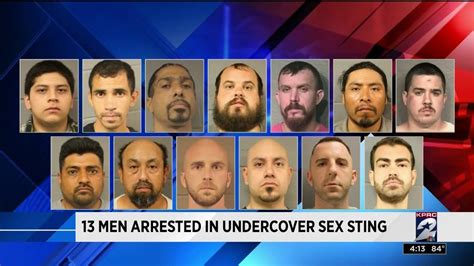 13 Men Arrested In Undercover Sex Sting Youtube