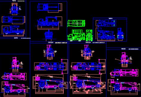 Crane Trucks Dwg Block For Autocad • Designs Cad