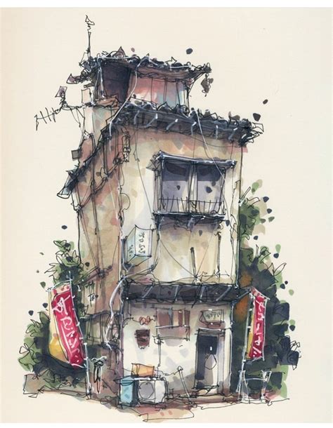 Pin De Lisa Spellman En Watercolor Architecture Arte De Acuarela