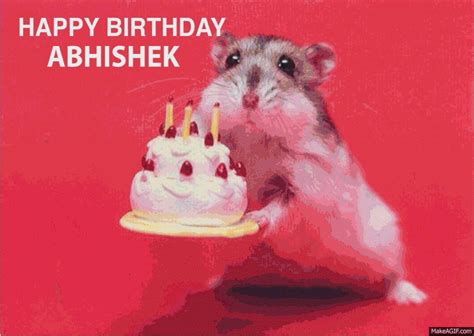 abhishek birthday on Make a GIF