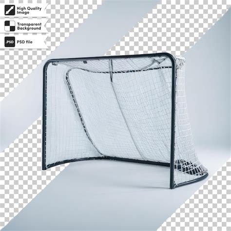 Premium Psd Psd Football Hockey Goal Net On Transparent Background