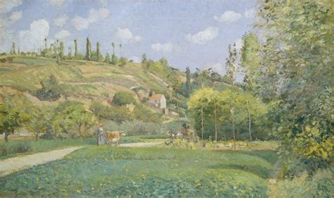 Camille Pissarro Vachère à Valhermeil Auvers sur Oise 1874 Camille