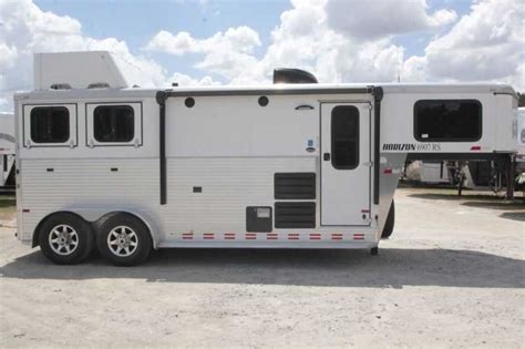 Used 2 Horse Sundowner Horse Trailer with Living Quarters :: Dixie ...