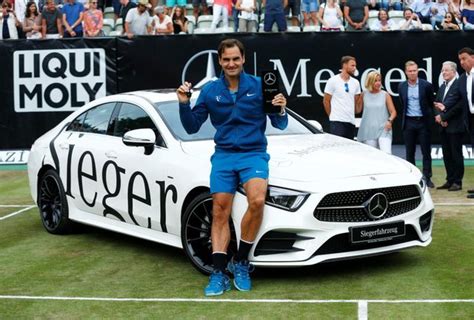 The amazing Roger Federer's cars