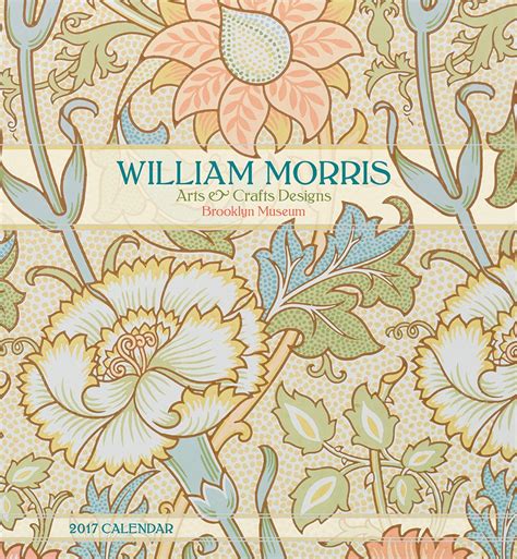 William Morris Arts Crafts Designs Calendar Arts Crafts