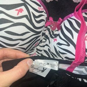 PLAYBOY Intimates Sleepwear Vintage Y2k Playboy Intimates Zebra