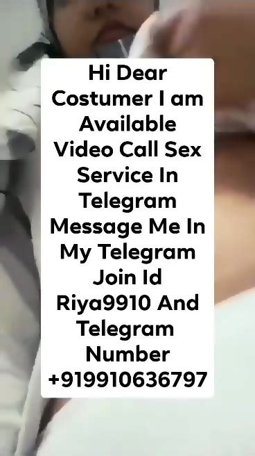 Sex Chat Nude Video Call Girl Telegram Number