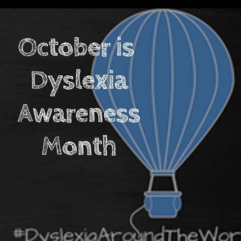 October Is Dyslexia Awareness Month